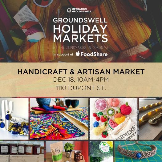 Holiday Handicraft and Artisan Market in Toronto