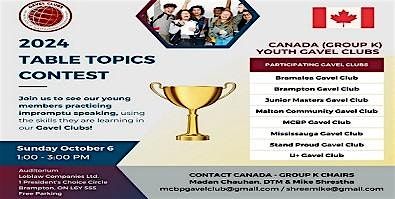 2024 Table Topics Contest