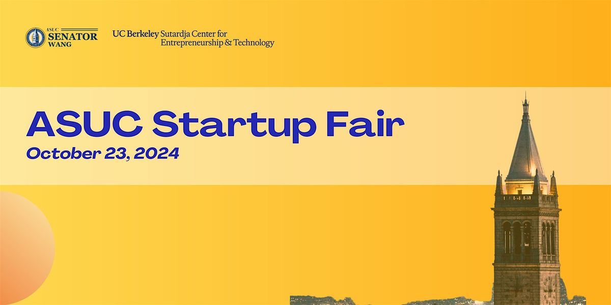 2024 Fall ASUC Startup Fair