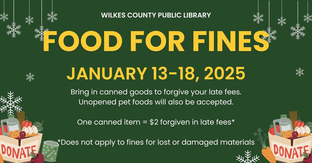 Food For Fines