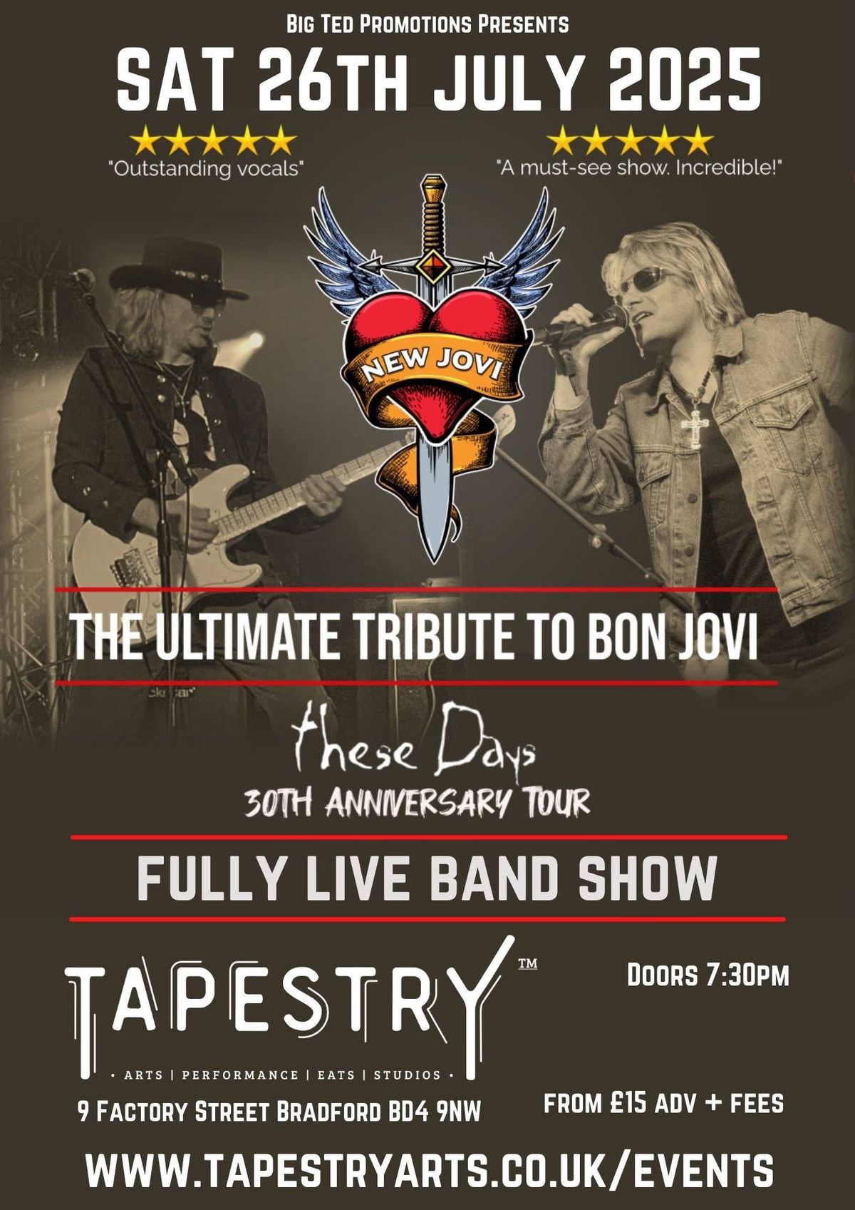 New Jovi - Bon Jovi Tribute Show