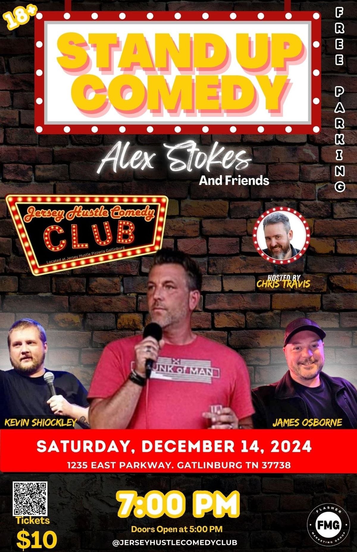 Alex Stokes & Friends Comedy Show @ Jersey Hustle Comedy Club