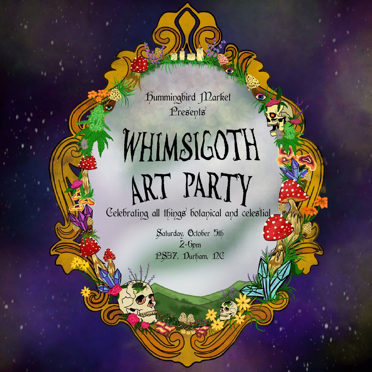 Whimsigoth Art Party with PS37