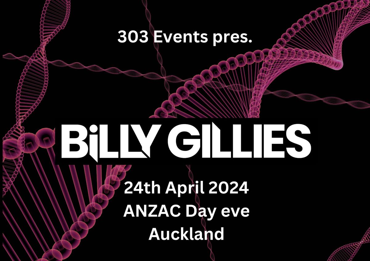 Billy Gillies in Auckland - The night before ANZAC Day