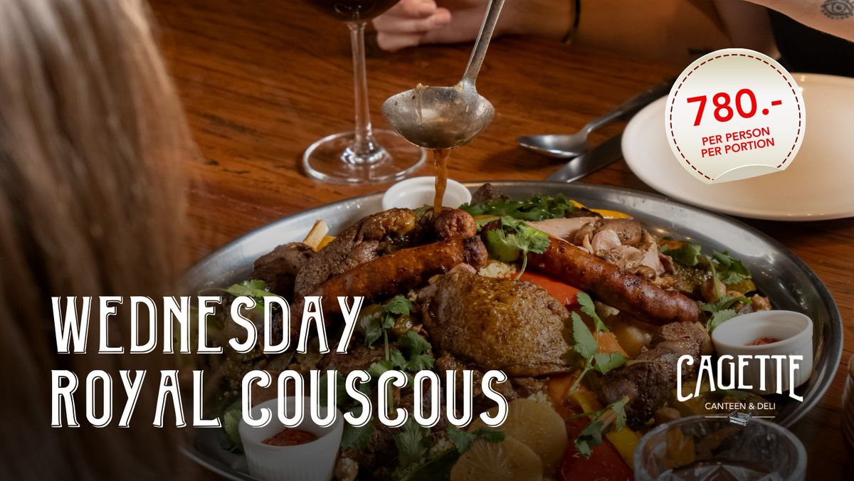 Wednesday Royal Couscous!