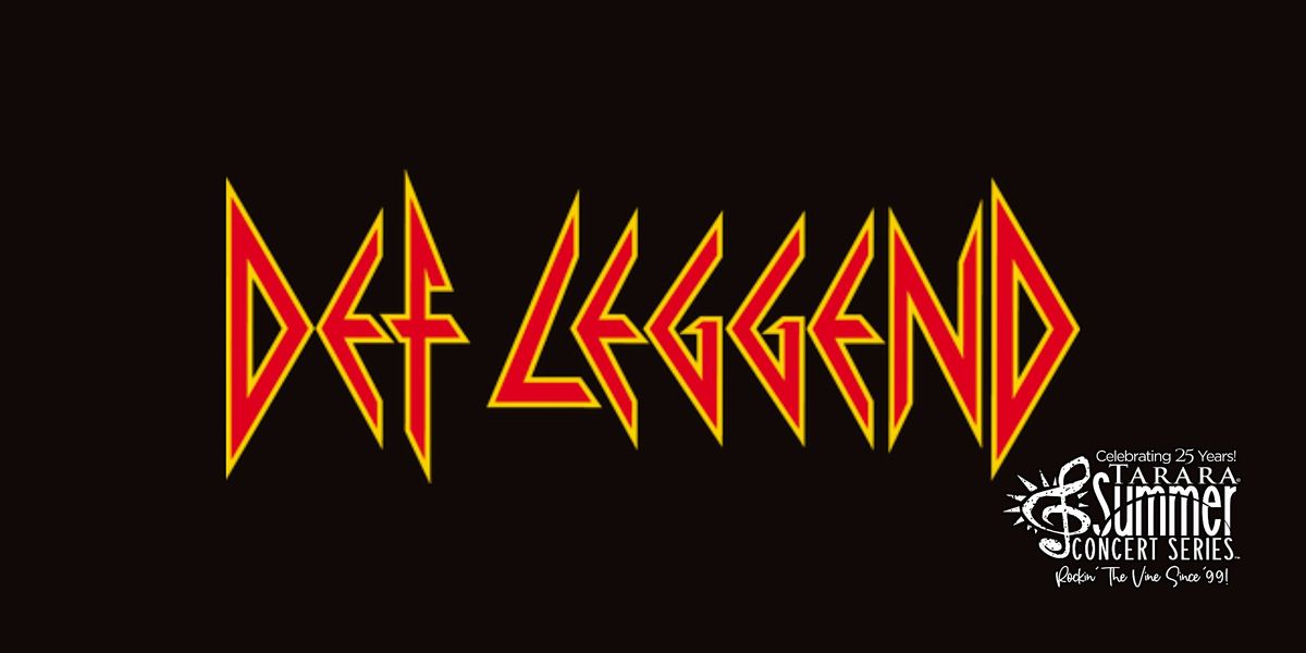 Def Leggend - The World\u2019s Greatest Tribute to Def Leppard
