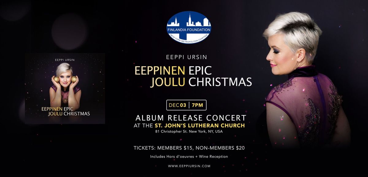 FFNYMC: Eeppi Ursin's Album Release Concert "Eeppinen Joulu | Epic Christmas"