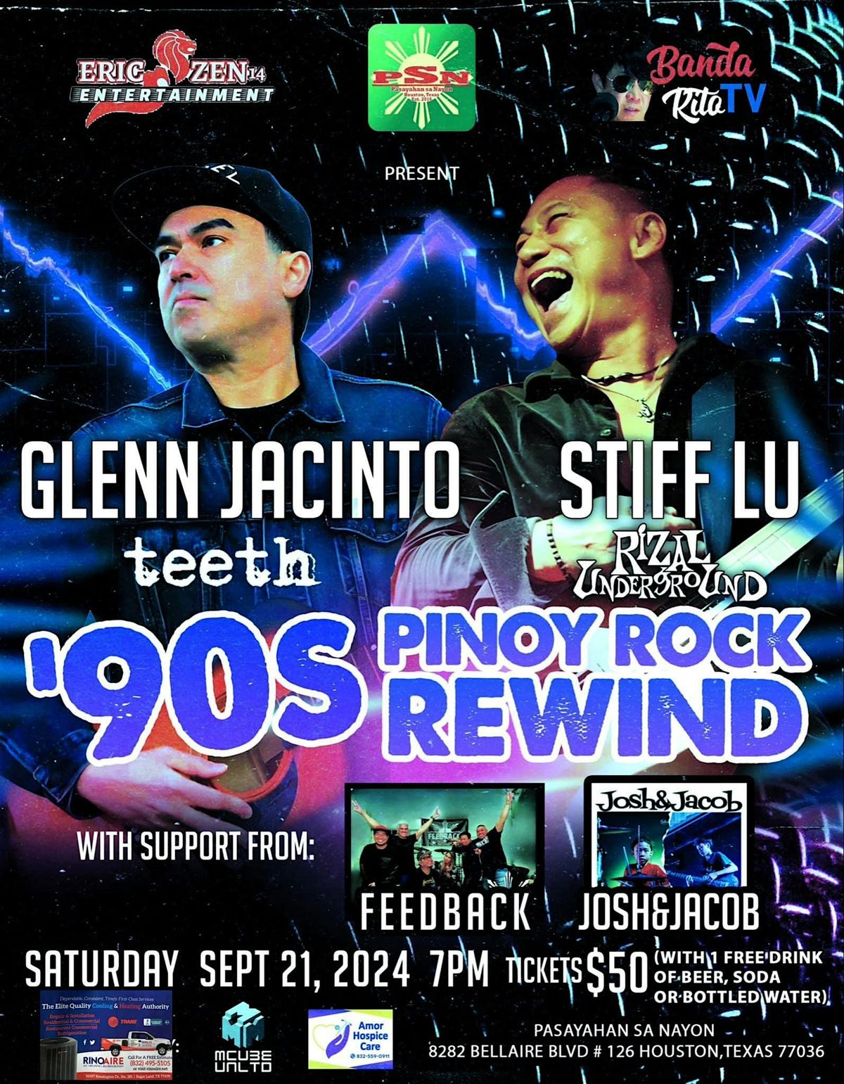 GLENN JACINTO AND STEPHEN LU 90'S PINOY ROCK REWIND CONCERT