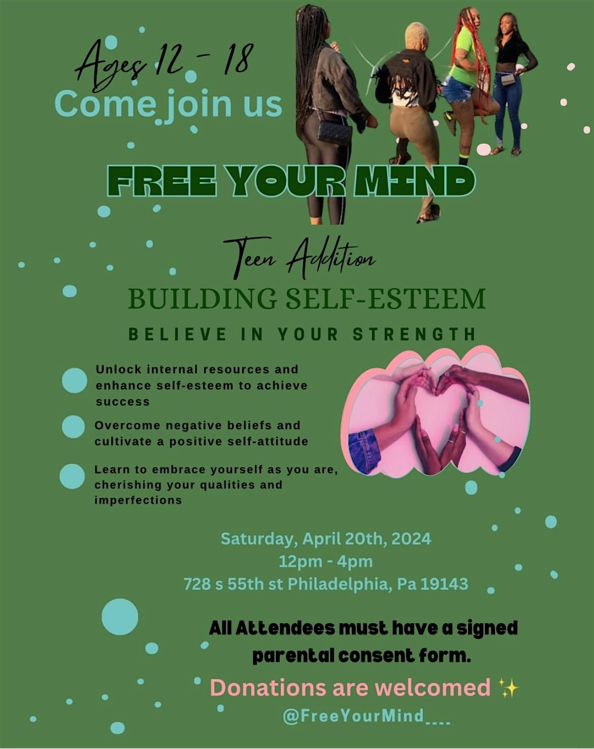 FREE YOUR MIND TEEN MENTAL HEALTH DAY