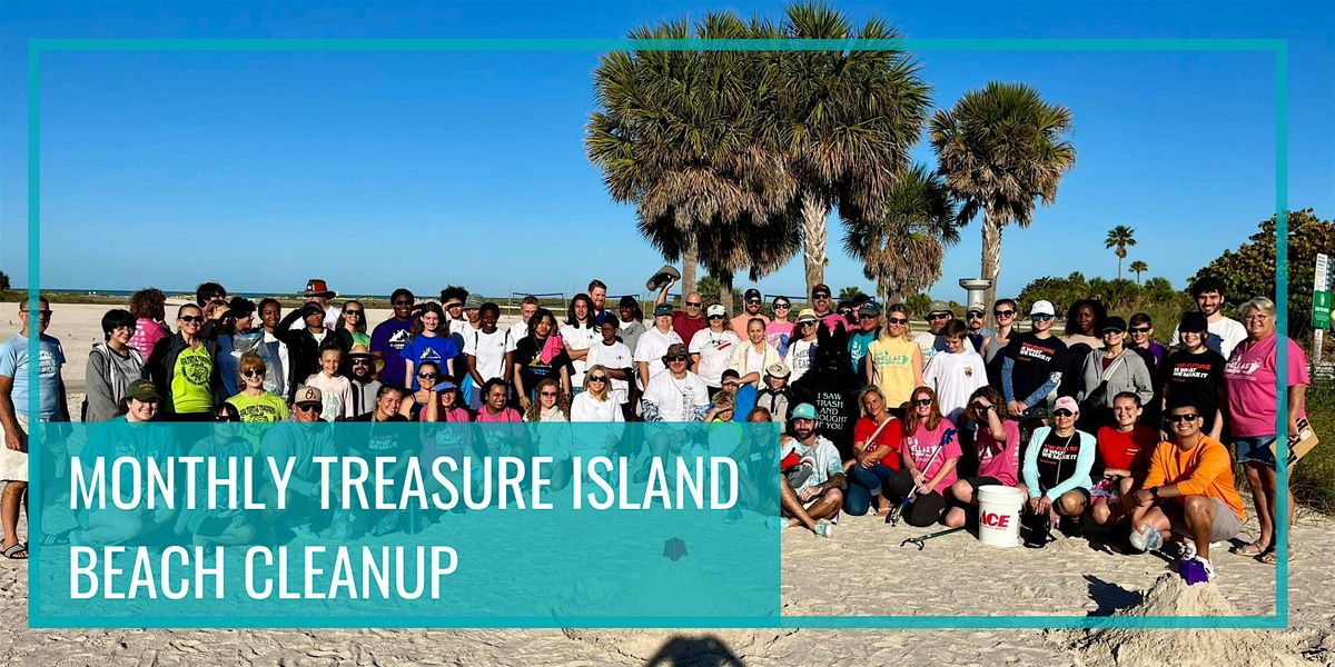 Monthly Treasure Island Beach Cleanup