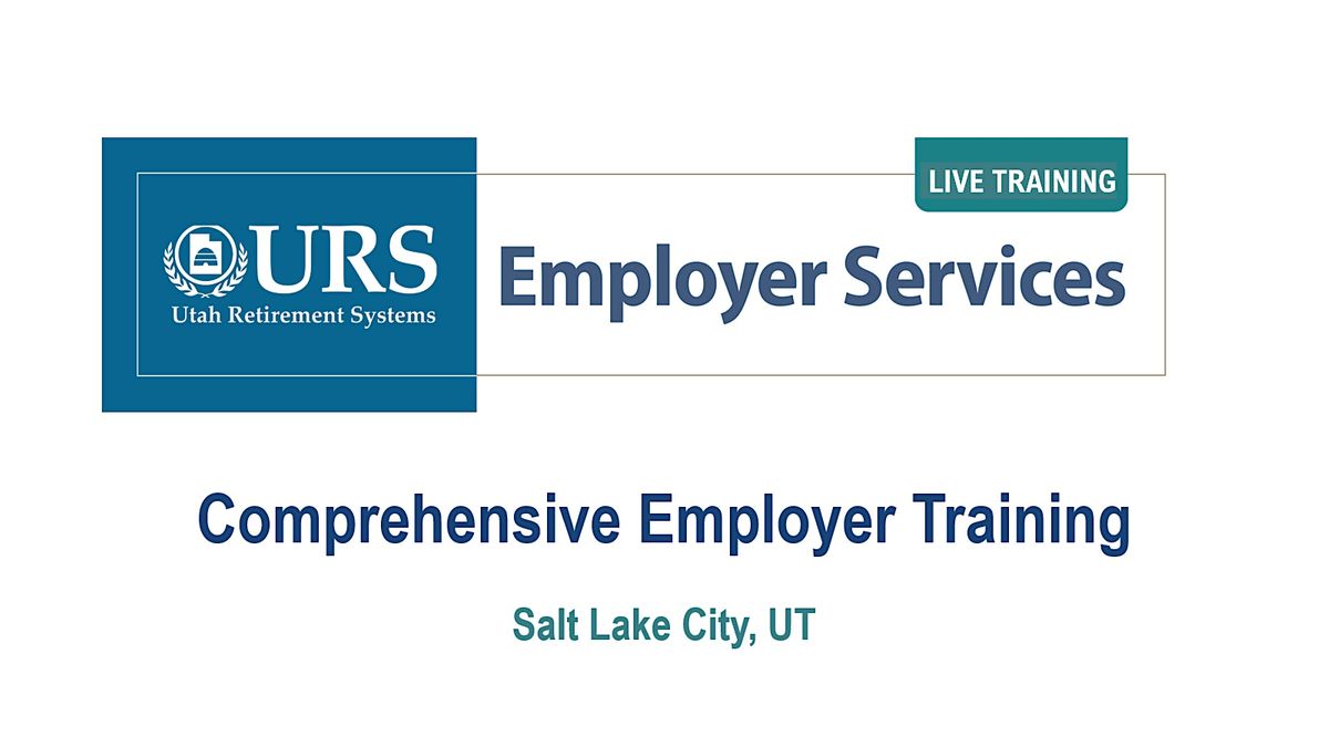 Comprehensive Employer Training  -  Salt Lake City