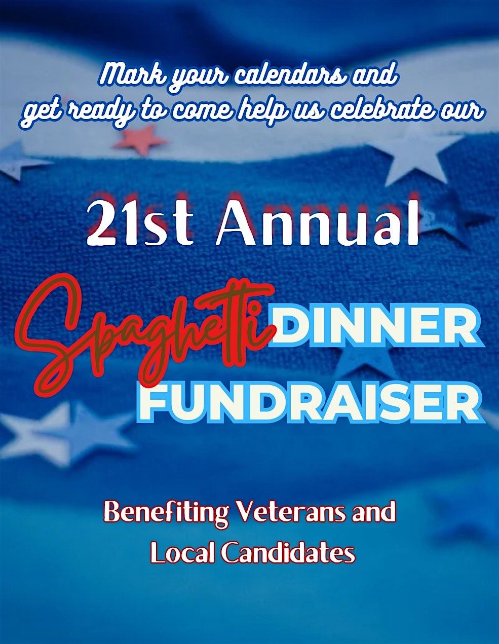 21st  Annual Spaghetti Dinner