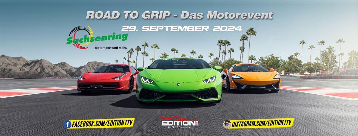 Road to GRIP - Das Motorevent \u2022 29.09.2024 \u2022 Sachsenring