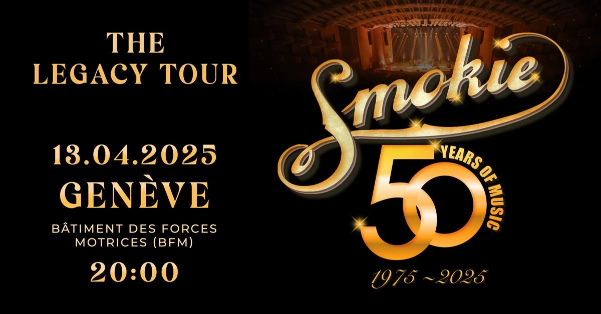 Smokie 50th Anniversary in Geneva