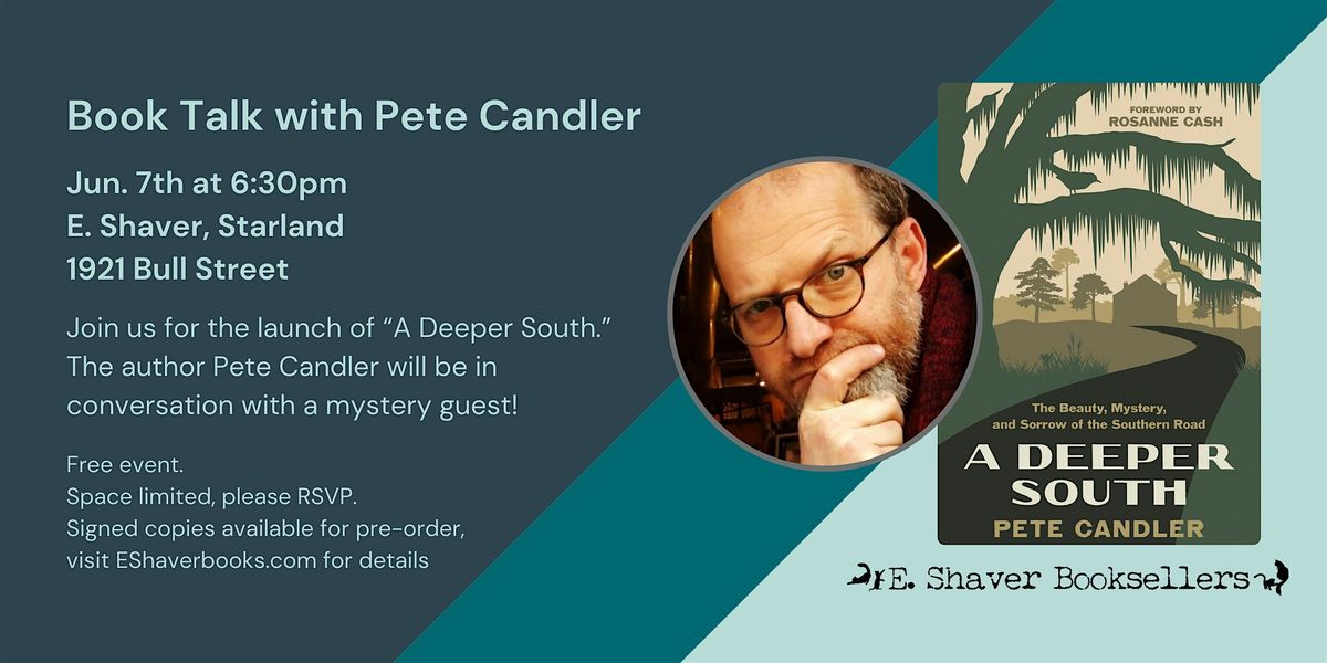 Book Talk with Pete Candler
