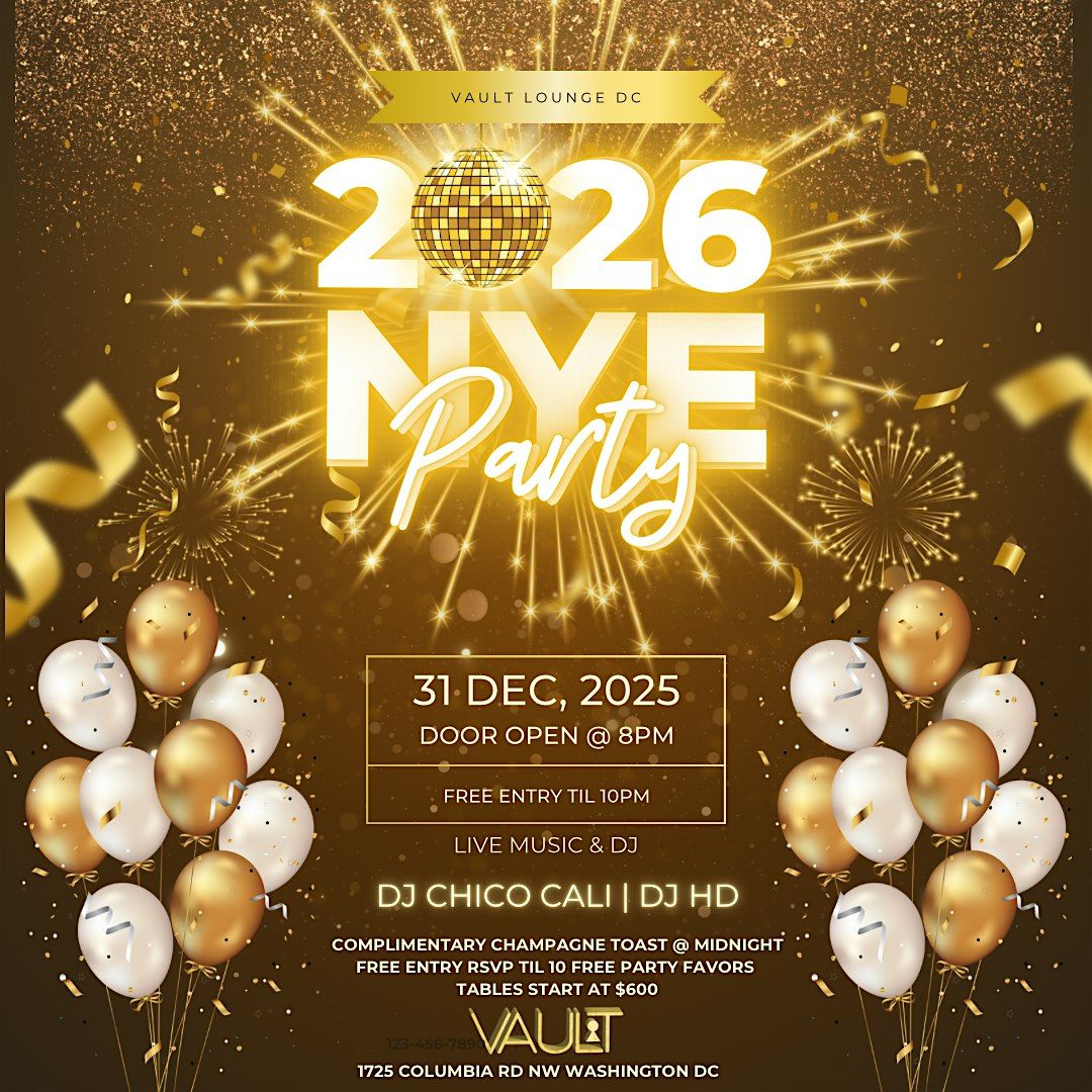 NEW YEARS EVE IN ADAMS MORGAN 2026