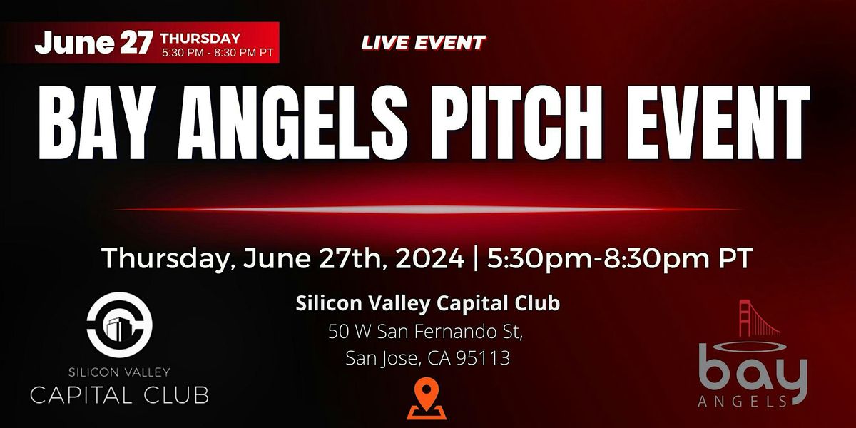 Bay Angels LIVE Pitch Event