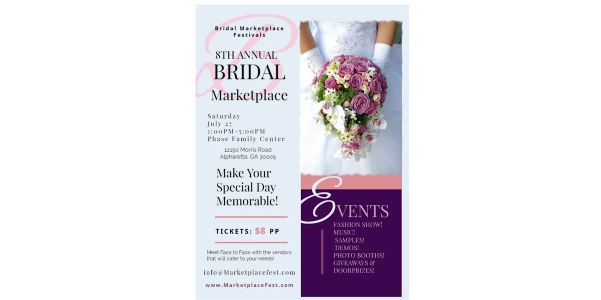 Bridal  Show Marketplace  in Alpharetta GA