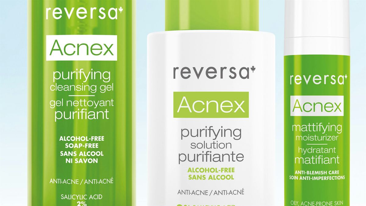 REVERSA ACNEX-Solutions contre l'acn\u00e9 (FR)