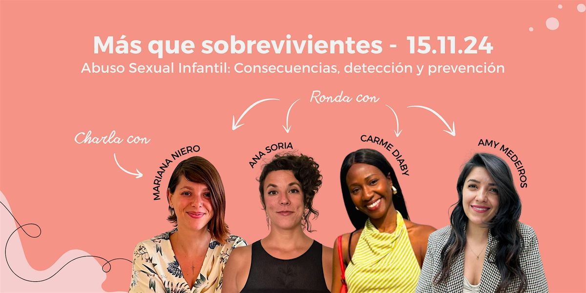 \u00a1M\u00e1s que supervivientes! Abuso Sexual Infantil - Detecci\u00f3n y Prevenci\u00f3n