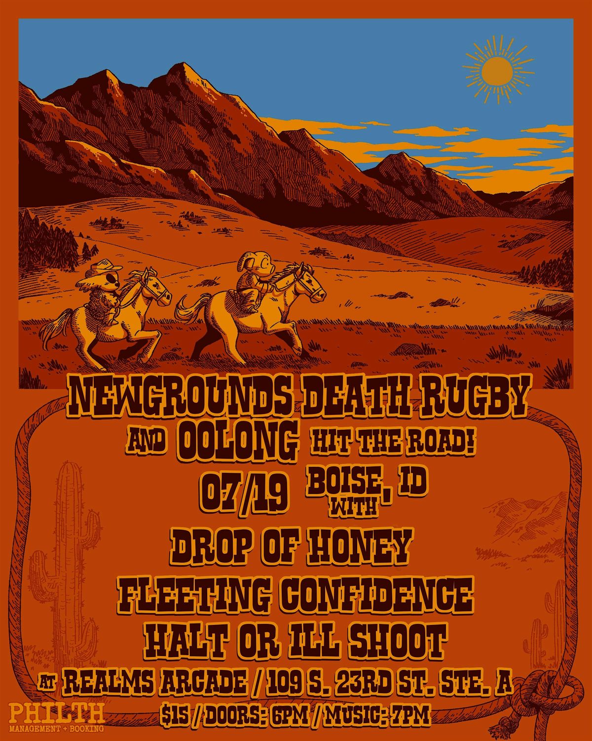 Newgrounds Death Rugby+ Oolong Hit the Road
