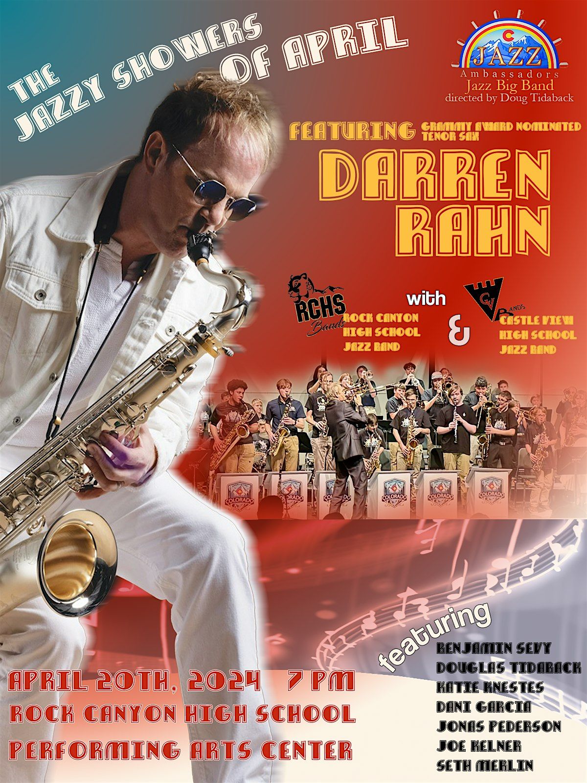 Jazz Big Band Celebration featuring Grammy Award nominee Darren Rahn!!