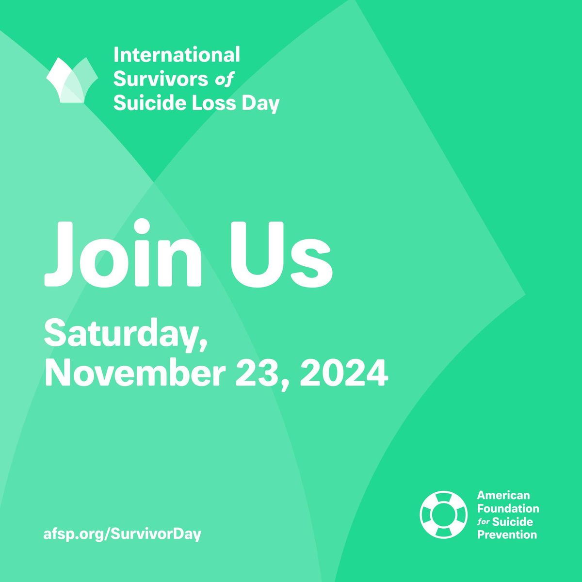 International Survivors of Suicide Loss Day - Bethlehem 