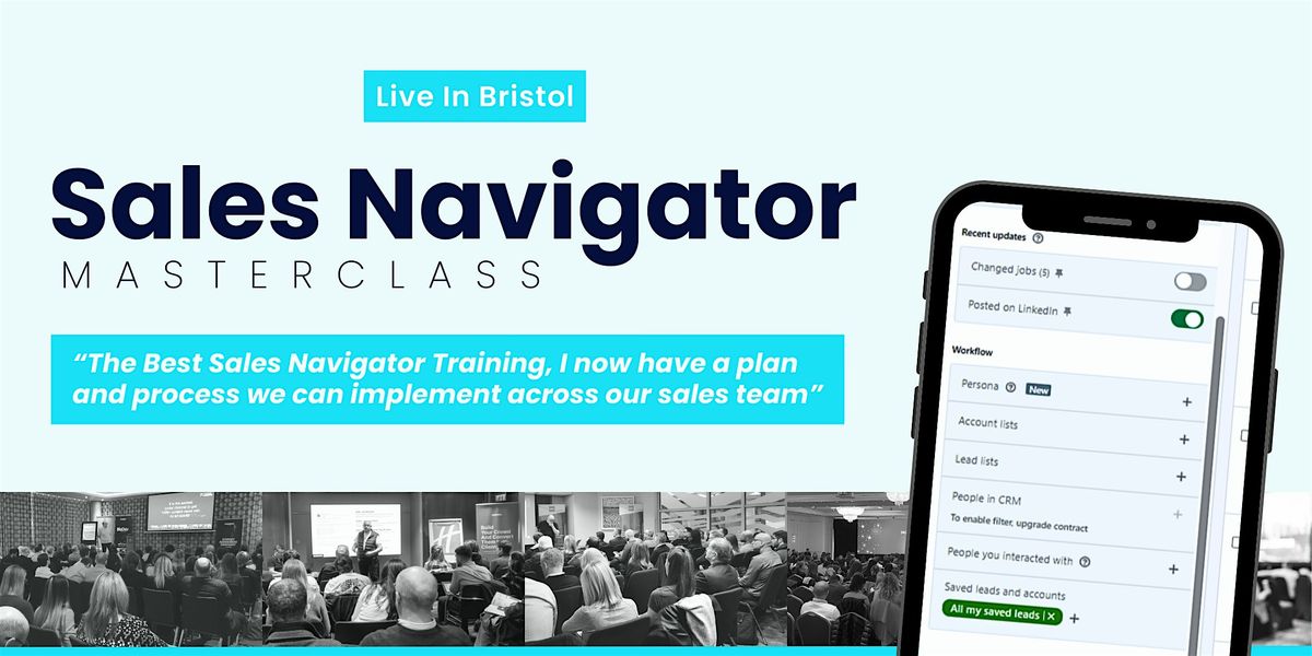 Social Selling with Sales Navigator - Live Masterclass in Bristol