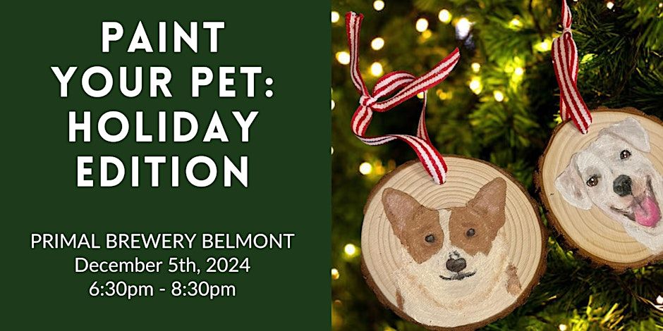 Paint Your Pet: Holiday Edition