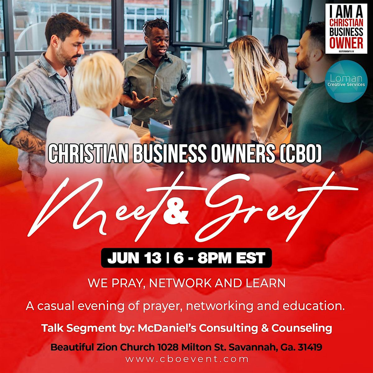 Christian Business Owners Meet & Greet