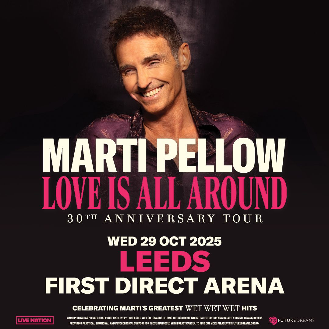 Marti Pellow at First Direct Arena - Leeds