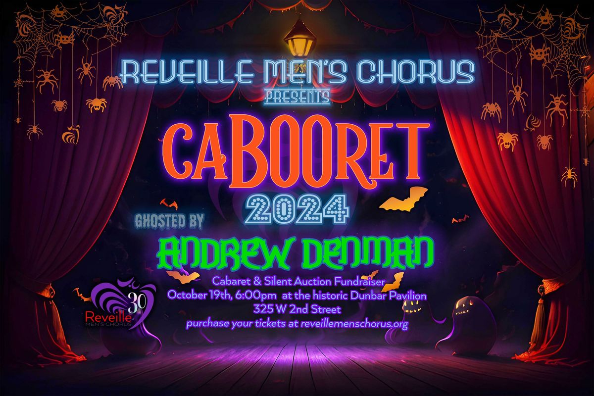 CaBOOret - a Halloween cabaret & silent auction fundraiser!