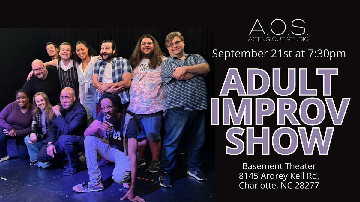 Adult Humor  Improv Show at Acting Out Studio!