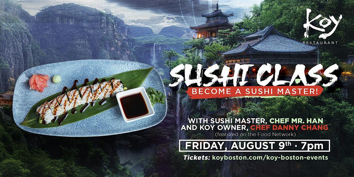 Sushi Class - Become a Sushi Master!