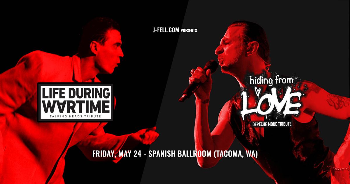 Life During Wartime [Talking Heads tribute] \u2022 Hiding From Love [Depeche Mode] at Spanish Ballroom