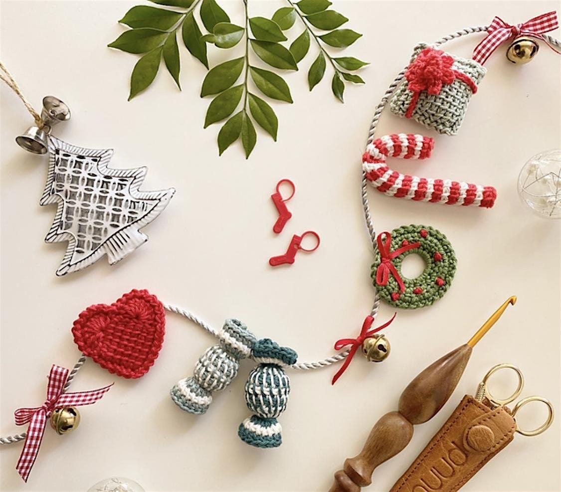 Introduction to Tunisian Crochet- Christmas decorations!