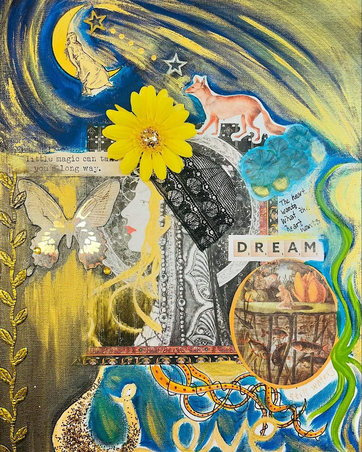 Soul Sisters Art Workshop- TAROT CARD-INSPIRED COLLAGE