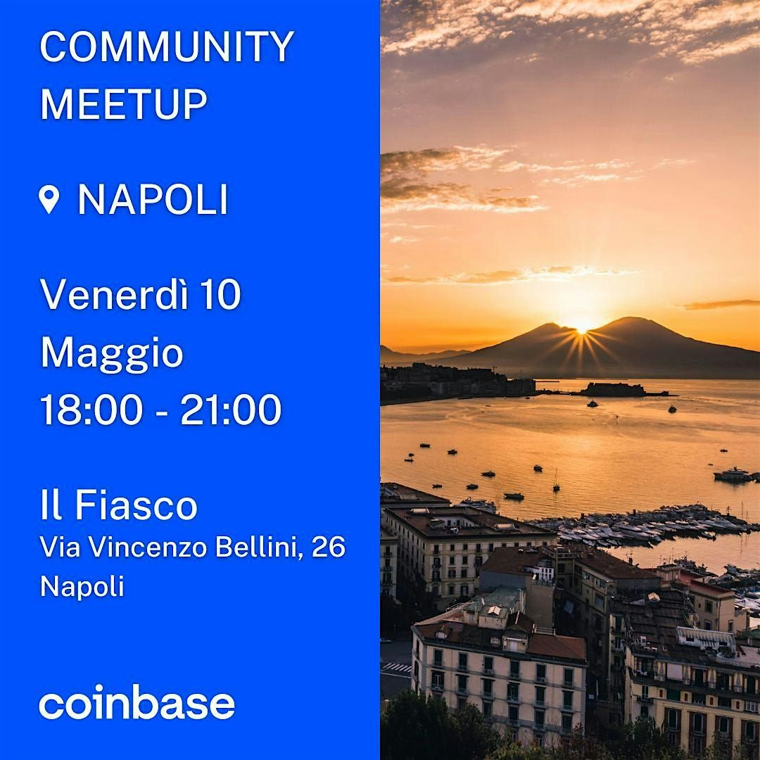 Coinbase Italia Community - Meetup Napoli