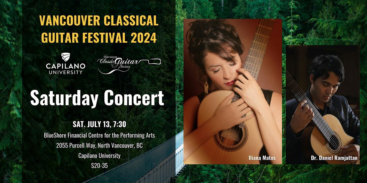 Vancouver Classical Guitar Festival - Saturday Concert