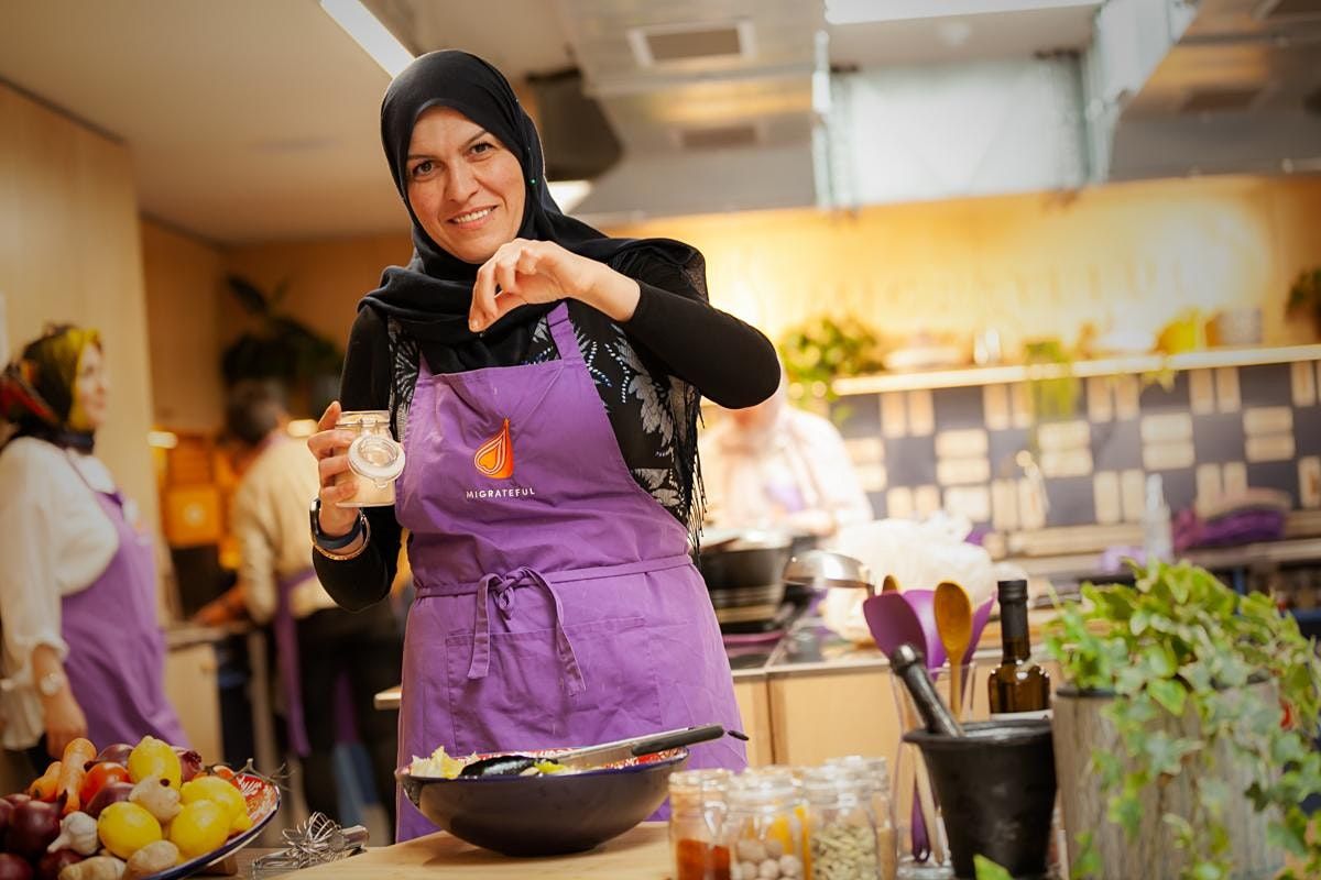 Algerian Cookery Class with Meriam  | Family Style | LONDON