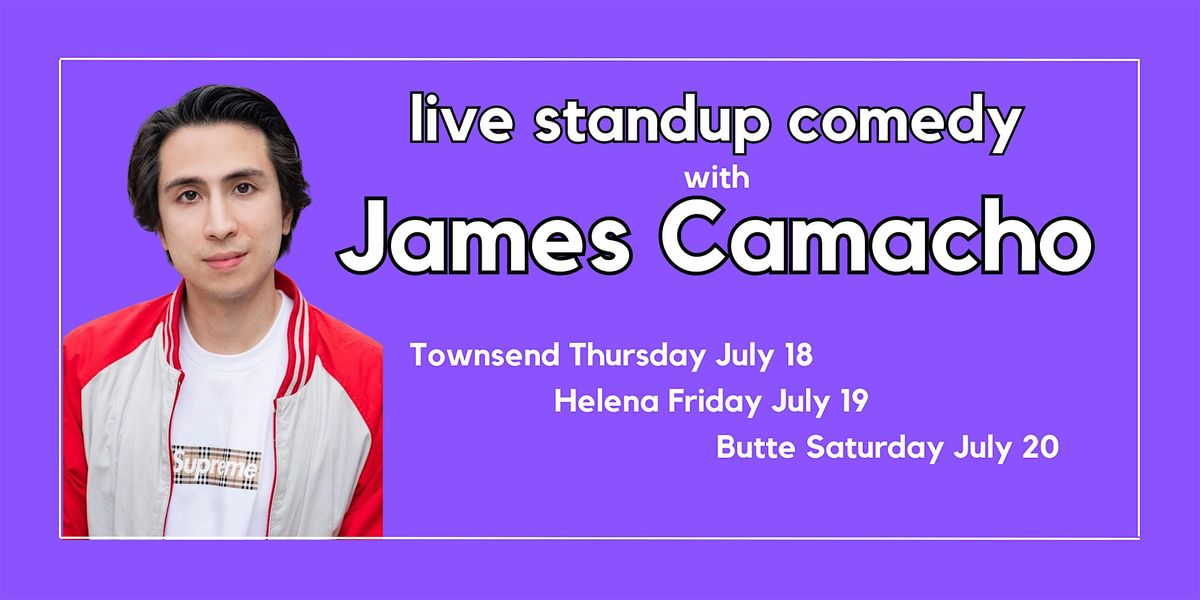 Live Standup Comedy at The Lobby with James Camacho!