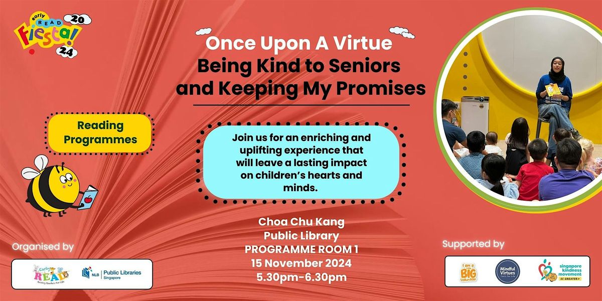 Once Upon A Virtue: Being Kind to Seniors and Keeping My Promises