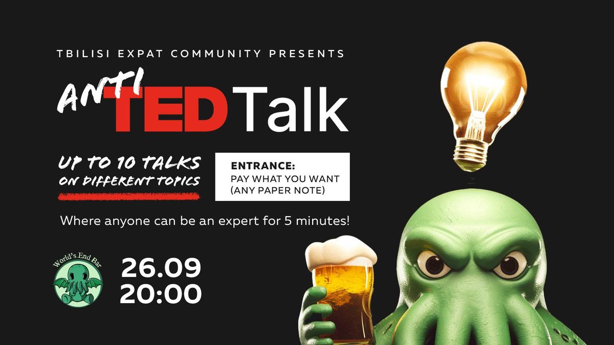 Anti-TedTalk Night