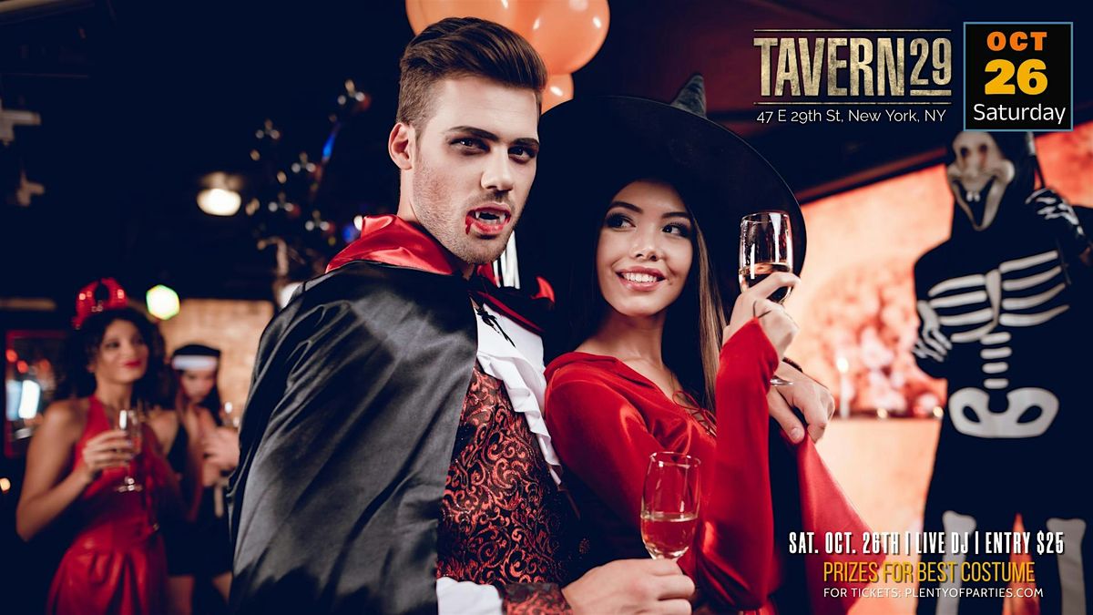 NYC's Best Saturday Night Halloween Party | Costume Contest, DJ, & Rooftop