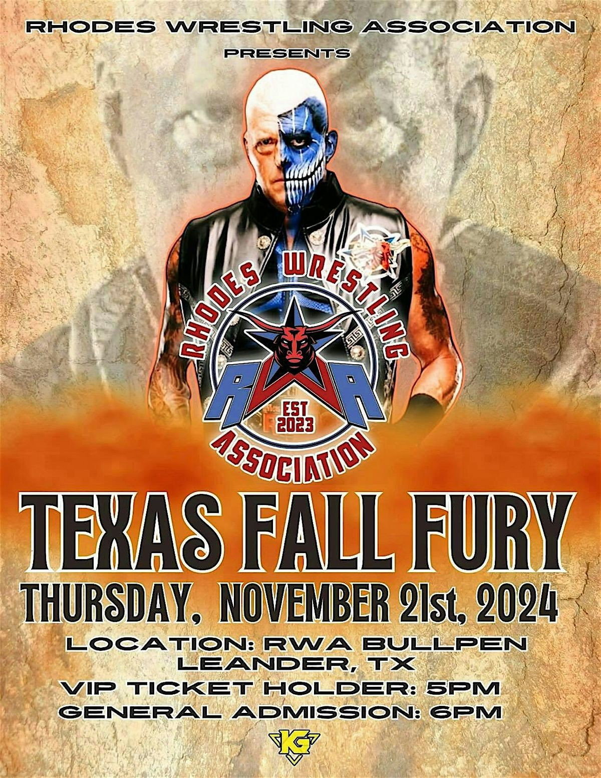 Rhodes Wrestling Association Presents: Texas Fall Fury