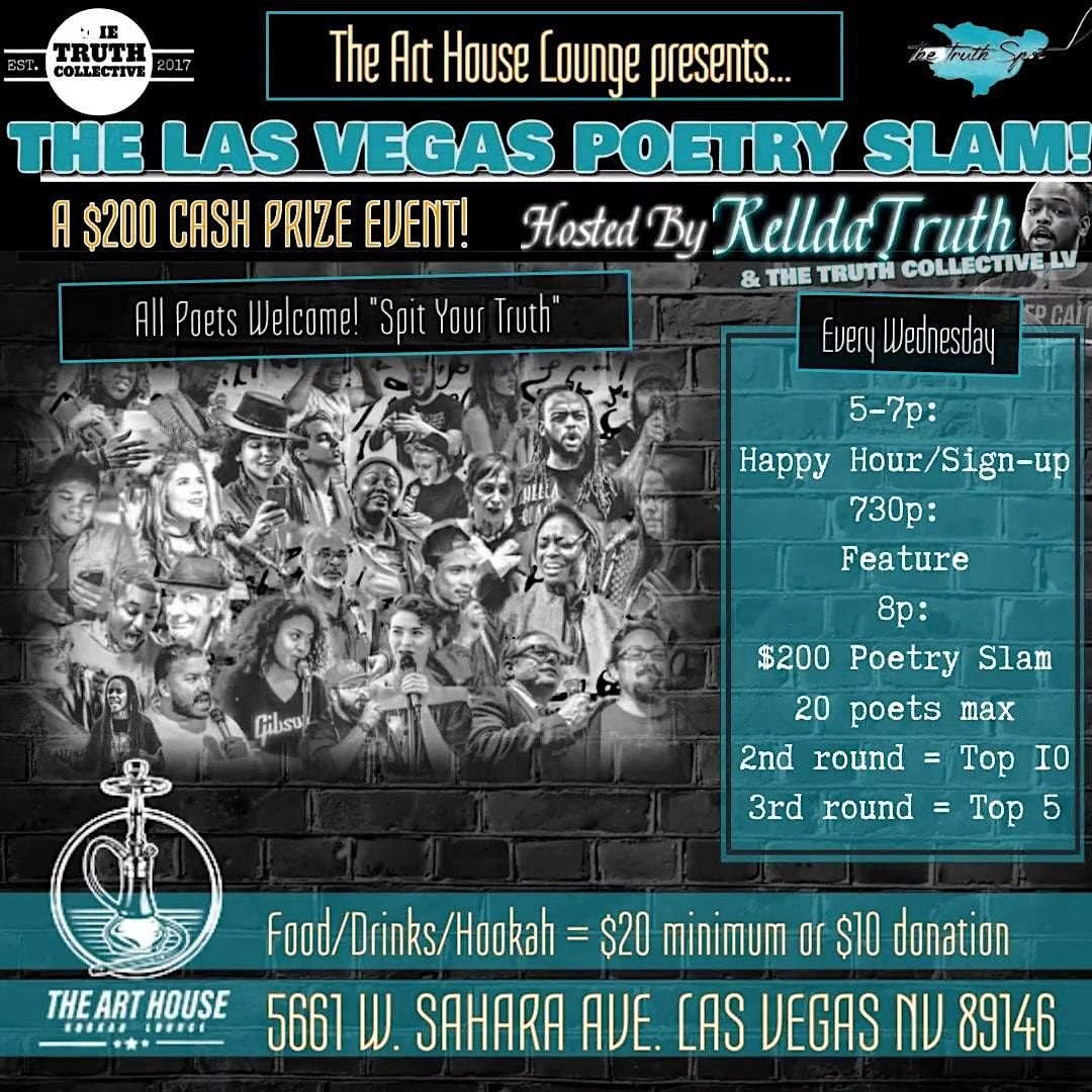 The Las Vegas Poetry Slam at The Art House Lounge!