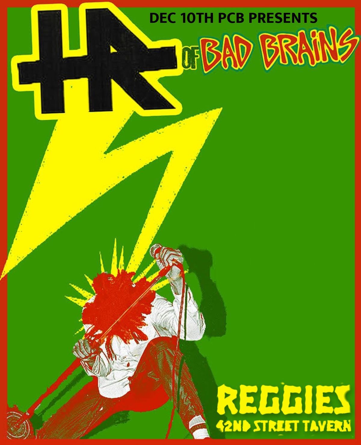 The legend HR (Bad Brains) returns to Wilmington NC