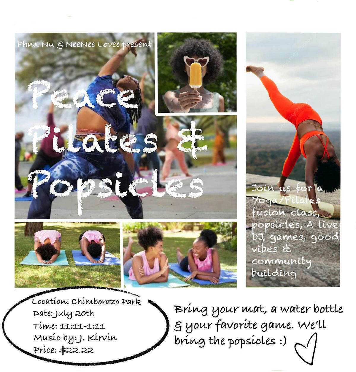 Peace, Pilates & Popsicles