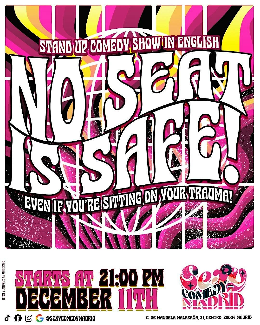 NO SEAT IS SAFE! \u2014 Stand-Up Comedy in English (Crowd Work Special)