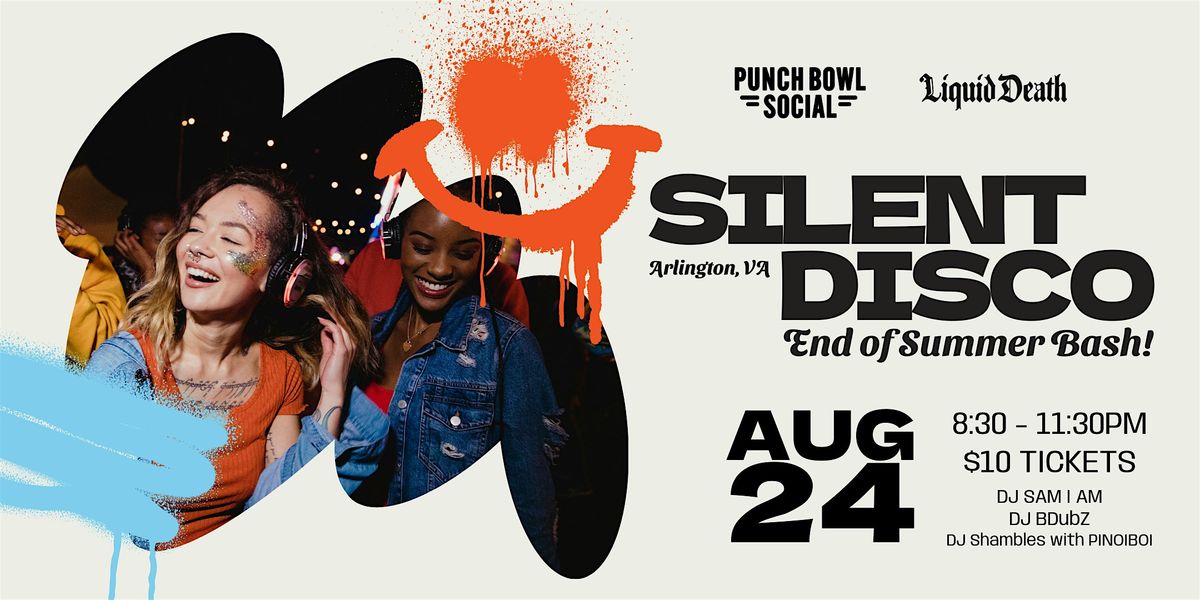 Silent Disco on the Roof! at Punch Bowl Social Arlington